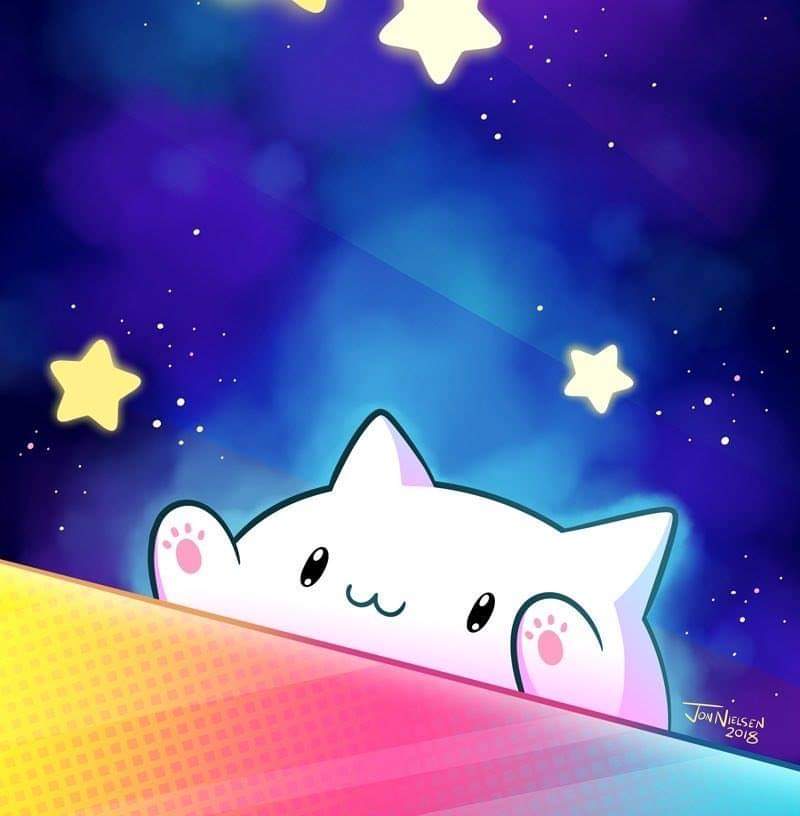 rainbow bongo cat avatar